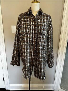 IRO Tweed Overshirt/Evening Jacket